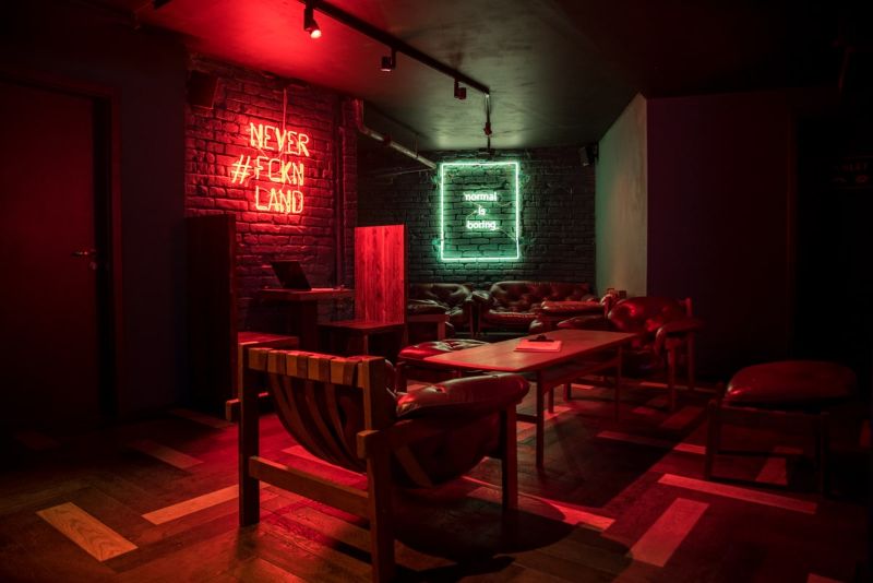 Neverland Budapest belső tér