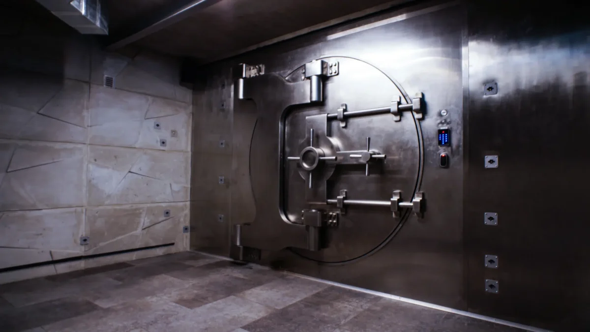 money heist vault door